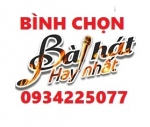 Tăng bình chọn bài hát hay nhất